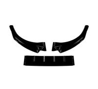 Alerón Delantero Inferior para VW para Polo MK4 9N 2005 2006 2007 2008(Glossy Black)