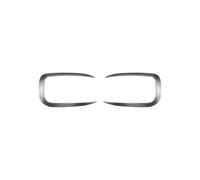 Alerón Delantero Kit Carrocería Parrilla Carreras para Serie 1 F20 F21 2015-2019 Divisor Parachoques Delantero, Alerón Trasero, Faldón Lateral Spoiler Delantero(Matte Silver)