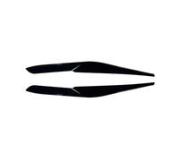 Alerón Delantero Kit De Pegatinas para Cejas De Faros Delanteros Modificación Exterior para X5 X6 G05 G06 LCI 2023+ Parachoques Delantero Spoiler