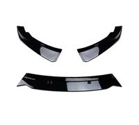 AleróN Delantero Kits Carrocería Divisoria para Parachoques Delantero Alerón Y Labio para Serie 1 F20 F21 116i 118i 120i 2011-2019 AleróN Labio Delantero(Negro Brillante)