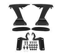 Alerón Delantero Motocicleta para Kawasaki para Ninja para ZX-6R 2024-2026 Winglets Laterales Desnudos Deflector Aerodinámico Alerón Delantero Aerodinámica(Matte Black)