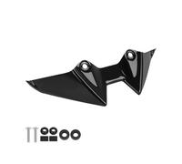 Alerón Delantero Motocicleta para Kawasaki para Z500 SE 2024-2026 Alerón Delantero De Motocicleta Aerodinámica Carenado Winglets Deflector Desnudo Downforce(Bright Black)