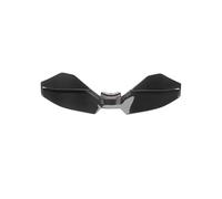 Alerón Delantero Motocicleta para MT-09 2024-2025 Pequeños Winglets Alerón Aerodinámico Pintura De Carbono Accesorios Motocicleta Carenado ala Fija(Gloss Black)