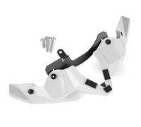 Alerón Delantero Motocicleta Winglet Aerodinámico Kit Alas Spoiler para Kawasaki para Z900 para Z 900 2020 2021 2022 Spoilers Delanteros Fuerza Descendente Aileron De Moto(Blanco)