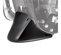 Alerón Delantero Negro Brillante para carenado Inferior para Harley Sportster Iron XL 883 XL1200, proporcionando protección contra el Viento y los desechos