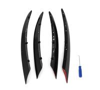 Alerón Delantero para Benz Clase C W205 C180 C200 2015-2018 Cubiertas De Rejilla Faros Antiniebla Delanteros Pegatinas De Protección Modificación Automotriz Parachoques Delantero Spoiler