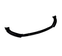 Alerón Delantero para Benz CLS C257 2018-2021 Parachoques Delantero Divisor Brillo Labial Difusor Alerón Protector Kits De Carrocería Parachoques Delantero Spoiler(Negro Brillante)