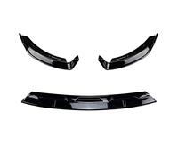 Alerón Delantero para Benz para GLE Clase W167 C167 2019-2023 para AMG Estilo Divisor Alerón Difusor Cuerpo Kit Coche Parachoques Delantero Labio Spoiler Delantero(Glossy Black)