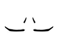 Alerón Delantero para C118 W118 CLA45 para AMG 2020-2023 Parachoques Delantero alerón Lateral Divisor Faro antiniebla Rejilla ventilación Divisor Parachoques(4 pcs)