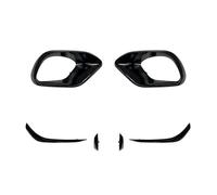 Alerón Delantero para C118 W118 CLA45 para AMG 2020-2023 Parachoques Delantero alerón Lateral Divisor Faro antiniebla Rejilla ventilación Divisor Parachoques(6 pcs)