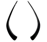 Alerón Delantero para CLA C118 X118 180 200 220 260 2020 Parachoques Delantero alerón Divisor ventilación Faro antiniebla Rejilla embellecedora ABS Divisor Parachoques(Aspecto de Carbono)