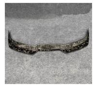 Alerón Delantero para Coche Parachoques Delantero De Fibra De Carbono Forjado Difusor De Maletero Alerón Faldón Lateral Kit De Carrocería Completo para RS6 C8 2019-2024(Roof Spoiler)