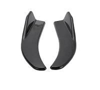 Alerón Delantero para Golf 7 para GTI Mk7 para Passat B7 Parachoques Delantero Trasero Universal Protector Esquina Difusor Divisor Frontal Alerón Divisor Lip(Negro)