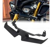 Alerón delantero para MT-10 2022-2025, deflector de ala aerodinámica con ala frontal y kit de soporte, ABS + construcción de metal, no se puede pintar (negro)