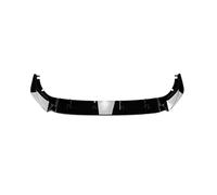 AleróN Delantero para VW para Golf 8 MK8 Standard 2020-24 Difusor Protector Canard Deflector Parachoques Delantero Inferior del Coche Divisor Delantero(Negro)