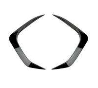 Alerón Delantero para X1 U11 iX1 2023 2024 ABS Parachoques Delantero Divisor de Labios Entrada Aire Lateral Faro antiniebla Marco alerón Divisor Parachoques(Negro Brillante)
