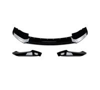 Alerón Delantero Parachoques Delantero para X3 F25 X4 F26 LCI 2014-2017 Kit De Esquinas Delanteras Alerón Difusor Carrocería Accesorios De Tuning Parachoques Delantero Spoiler(Gloss Black Set)