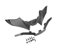 Alerón Delantero Winglet para Motocicleta, Deportivo, De Carga Aerodinámica, Accesorios para Y&amaha MT09 SP 2021 2022 2023 alerón de ala(Negro)