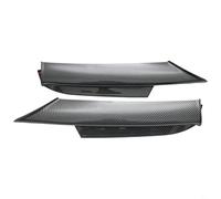 Alerón difusor de borde de parachoques delantero para 3 Series E90 E91 2005-2008 M-Tech solamente, alerón difusor de esquina de plástico PP negro brillante (fibra de carbono)