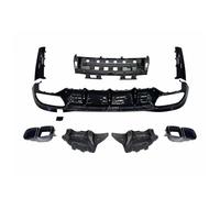 Alerón Difusor Trasero para Benz Clase S W223 S63 AMG versión Deportiva para difusor de Parachoques Trasero silenciador Labios Punta Tubo Escape