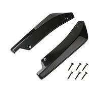 Alerón difusor universal para parachoques trasero de coche, alerón trasero con tornillos, protector de arañazos, faldón lateral de coche, parachoques trasero de coche, difusor de alerón, divisor