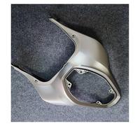 Alerón Embellecedor Placa Lateral Asiento Trasero Cubierta Trasera Carenado Cola Pato para Z 900 Z900 2017-2024 Winglet(Matte Silver Grey 1)