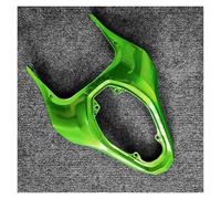 Alerón Embellecedor Placa Lateral Asiento Trasero Cubierta Trasera Carenado Cola Pato para Z 900 Z900 2017-2024 Winglet(Bright Green)