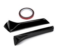 Alerón Embellecedor Ventana Coche Alerón para Seat para Leon 5F FR Mk3 MK3.5, ala Trasera Techo 5 Puertas, Borde Lateral, Aleta Trasera Alerón Techo Ventana(Negro Brillante)