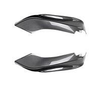 Alerón Entrada Aire Parachoques Delantero Divisor Lateral Cubierta Ventilación para Serie 4 F32 F33 F36 MTech 2014-2020(Patrón de Fibra de Carbono)