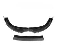 Alerón Frontal 3X Parachoques Delantero del Coche Labio Divisor Alerón Difusor Protector para Chrysler 300 SRT8 2012 A 2014 Coche Alerón Delantero(Aspecto de Carbono)