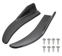 Alerón Frontal Faldas Laterales para BMW 1 Par Alerón para Parachoques Coche Labio Trasero Delantero Falda Lateral Universal Anticolisión Falda Paso Lateral(Carbon Fiber)