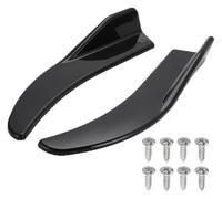 Alerón Frontal Faldas Laterales para BMW 1 Par Alerón para Parachoques Coche Labio Trasero Delantero Falda Lateral Universal Anticolisión Falda Paso Lateral(Negro)