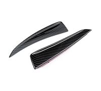 Alerón Frontal para Benz A W177 para A180 A200 A220 A250 A35 A45 para AMG 2019-2023+ Suspensión Neumática Amortiguador Parachoques Delantero Difusor Aletas Alerón(Carbon Look)