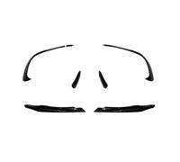 Alerón Frontal para Benz W176 A200 A250 A45 para AMG Hatchback Sport 2016-2018 Parachoques Delantero Alerones Divisores Rejillas Ventilación 1 Juego(3)