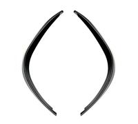 Alerón Frontal para Benz W177 A180 A200 A250 A260 para AMG A35 2018-2022 Alerones Delanteros Faldón Parachoques Divisor Alerón Kits Carrocería Parachoques Delantero Spoiler(Gloss Black 2)