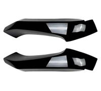 Alerón Frontal para BMW para X3 X4 F25 F26 Sport 2014 2015 2016 2017 2018 Amortiguador Suspensión Neumática Parachoques Delantero Divisor Labios Difusor Mentón(Gloss Black B)