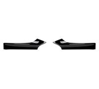 Alerón Frontal para BMW Serie 2 F22 F23 M235i M240i 220i 228i 230i 2014-2021 Amortiguador Suspensión Neumática Parachoques Delantero Spoiler Difusor Labios Protector(Gloss Black Splitter)