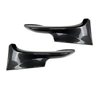 Alerón Frontal para BMW Serie 3 E92 E93 para M3 Tech 2006-2009/2010-2013 Alerón Parachoques Delantero Cubierta Luz Antiniebla Embellecedor Canards Splitter(Carbon Look 06-09)
