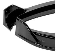 Alerón Frontal para Ford para Focus MK3 ST 2012-2014 3 Piezas Parachoques Delantero Coche Divisor Difusor Labios Kit Carrocería Protector Alerón Parachoques Delantero Spoiler(Gloss Black)