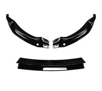 Alerón Frontal para Serie 3 M3 F80 Serie 4 M4 F82 F83 2015-2020Difusor Parachoques Delantero Kit Carrocería Protector Alerón Parachoques Delantero Spoiler(Glossy Black Set)