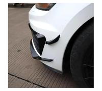 Alerón Frontal para VW para G&olf 7 MK7 para GTI 2013-2016 Alerón Divisor Parachoques Cubierta Canard Luz Antiniebla Embellecedor Ventilación Aire Solapa Palo Labio(Side Little Canard)