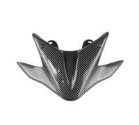 Alerón Guardabarros Cubierta Extensora Rueda Extensión Carenado Pico Delantero Motocicleta para Tracer 9 GT para Tracer900 2021 2022 2023(Carbon Fibre)