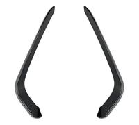 Alerón Labio Delantero 1 Par Separadores Labios Parachoques Delantero Marco Luz Antiniebla Entrada Ventilación Lateral Embellecedor para VW para Passat B8 para Line(Carbon Look)