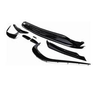 Alerón Labio Delantero para Benz Clase A A200 A250 A45 para AMG 2016 2017 2018 para W176 Alerones Delanteros Coche 8 Piezas Decoración Divisores Borde Parachoques