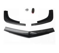 Alerón Labio Delantero para Benz Clase C W204 C63 para AMG Base Sedan 4 Puertas 2012 2013 2014 Alerones Delanteros Coche Alerón Parachoques Delantero(Glossy Black)