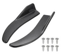 Alerón Labio Delantero para Benz Faldones Laterales 1 Par Alerón Parachoques Coche Labio Trasero Delantero Faldón Lateral Universal(Carbon Fiber)