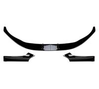 Alerón Labio Delantero para BMW Serie 2 F22 F23 M235i M240i 220i 228i 230i 2014-2021 Amortiguador Suspensión Neumática Parachoques Delantero Spoiler Difusor Labios Protector(One Set Gloss Black)