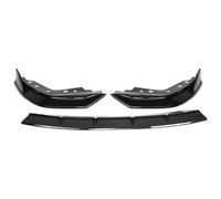Alerón Labio Delantero para BMW Serie 3 G20 G28 M340i 2019 2020 2021 Alerones Delanteros Coche Accesorios Parachoques Labio Divisor Lateral Spoiler Kit Carrocería(Carbon Fiber Look)