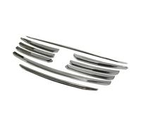 Alerón Labio Delantero para Mazda para CX-5 para CX5 2012-2016 Alerones Delanteros Cubierta Carrocería Coche Protección ABS Cromado Moldura Rejilla Lámpara Frontal