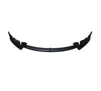 Alerón Labio Delantero Separador De Parachoques Delantero Alerón Protector Labio Accesorios Exteriores Aspecto Carbono Negro Mate para Tesla Highland Model 3 2024(Negro Mate)